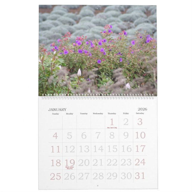 Flowers of Maui 2008 Calendar (Jan 2026)
