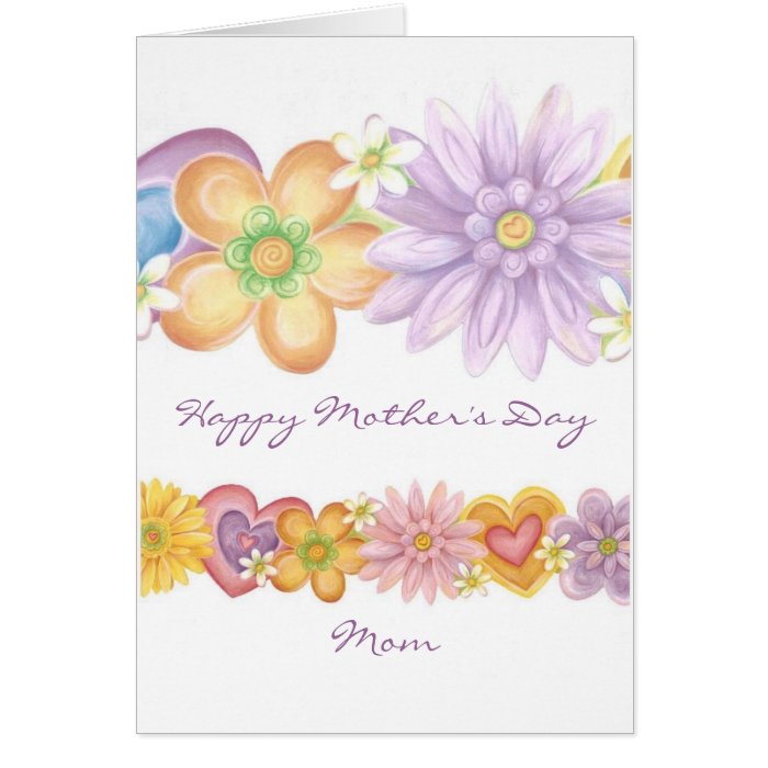 Flowers of Passion, Happy Mother's Day Mom Cards