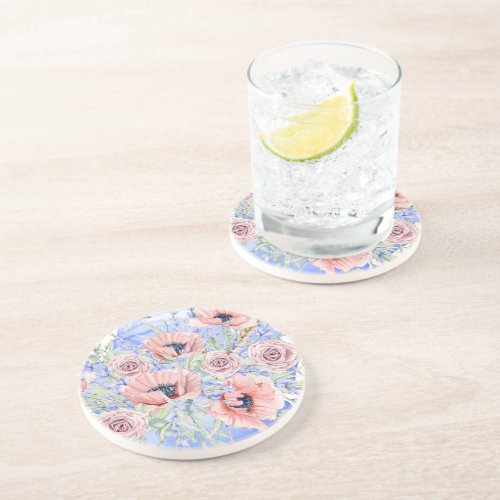 Flowers of Provence Bouquet Coaster