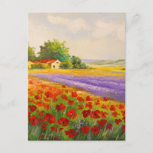 Flowers of Provence Postcard
