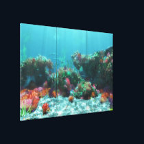 Flowers of the Sea Canvas Print