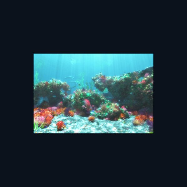 Flowers of the Sea Canvas Print