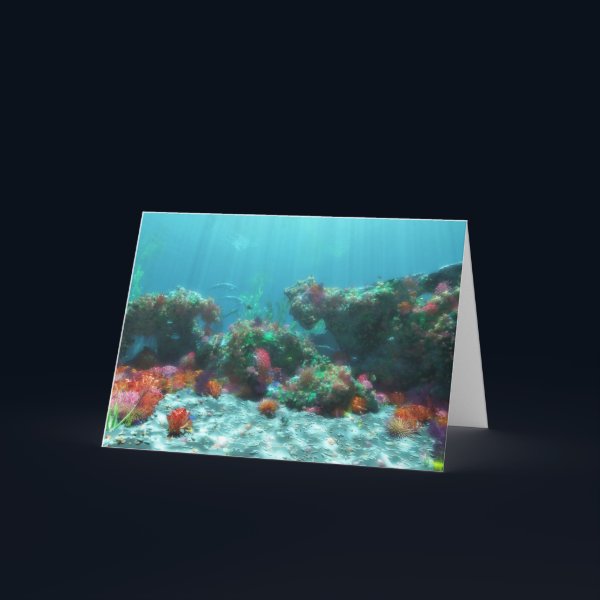 Flowers of the Sea Card
