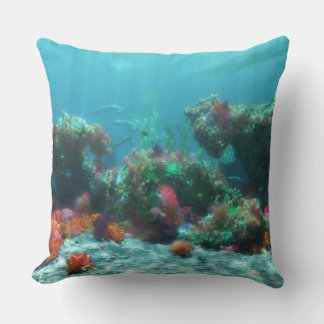 Flowers of the Sea Pillow