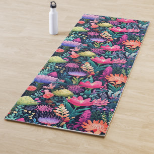 Flowers of the Sea - Seabed Garden Yoga Mat