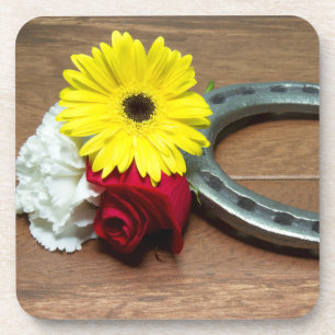 Flowers of the Triple Crown Beverage Coaster