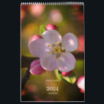 Flowers of the Year - Personalized Floral Calendar<br><div class="desc">Meet the flowers that bloom from Spring to Winter. Calendar - A Year of Flowers by month. Meet snowdrops, crocuses, peonies, roses, cosmos flowers, pot marigold, apple blossoms, wild plum blossoms, vintage garden flowers ... Floral photography. All photos are taken by me. You can personalize this calendar to suit your...</div>