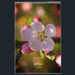 Flowers of the Year - Personalized Floral Calendar<br><div class="desc">Meet the flowers that bloom from Spring to Winter. Calendar - A Year of Flowers by month. Meet snowdrops, crocuses, peonies, roses, cosmos flowers, pot marigold, apple blossoms, wild plum blossoms, vintage garden flowers ... Floral photography. All photos are taken by me. You can personalize this calendar to suit your...</div>
