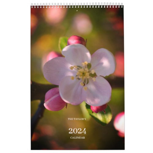 Flowers of the Year _ Personalized Floral Calendar