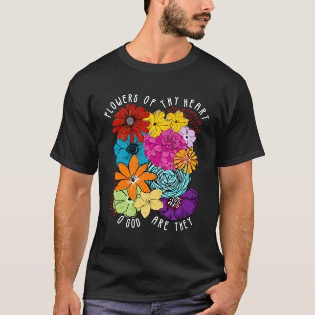 Flowers Of Thy He Godspell Musical Theatre T-Shirt (Front)
