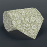 Flowers on a Green Gray Neck Tie<br><div class="desc">This tie is a great choice for that gray summer suit.</div>
