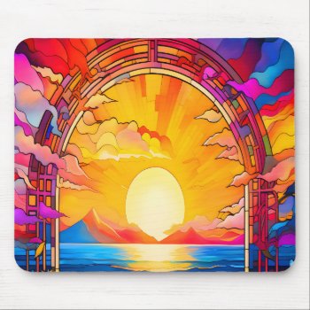 Flowers On Arch Mousepad by AutumnRoseMDS at Zazzle