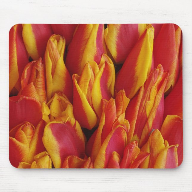 Flowers on float celebrating Queen's Day, a Mouse Pad (Front)