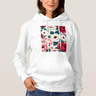 Flower's on my heart hoodie