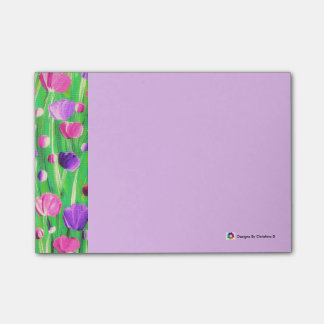 Flowers On Parade Post-it Notes