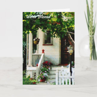Flowers on Steps Announcement