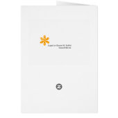Flowers orange cards (Back)