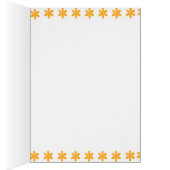 Flowers orange cards (Inside (Right))