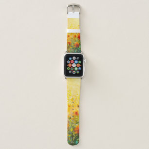 Flowers paintings monet painting claude impression apple watch band