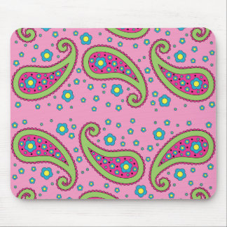 Flowers & Paisley Mousepad