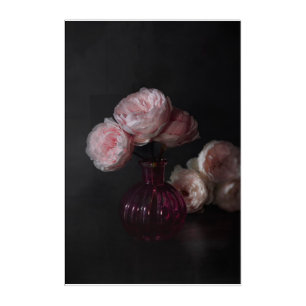 Flowers   Pale Pink Peonies in Vase Acrylic Print