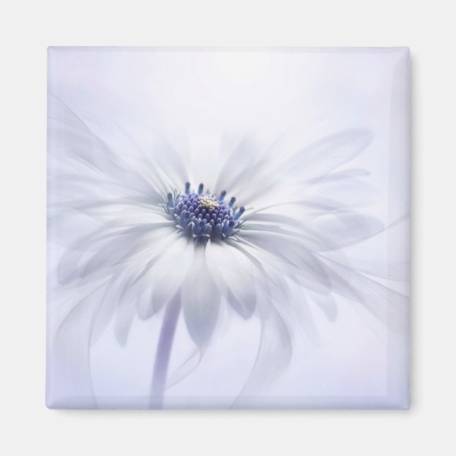 Flowers | Pale Purple Flower Magnet (Front)