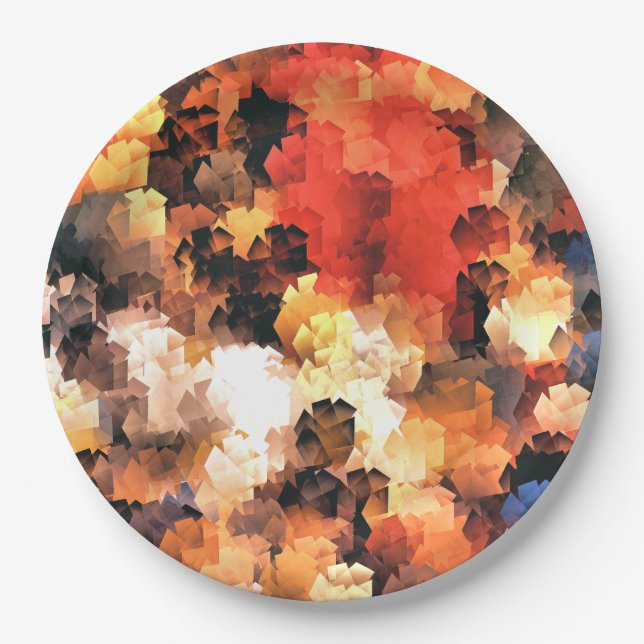 FLOWERS PAPER PLATES (Front)