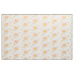 Flowers Pastel Abstract Watercolor Design Fabric