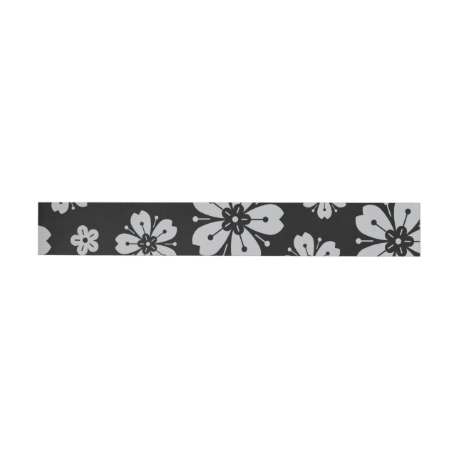 Flowers Pattern 6 Wrap Around Label (Individual)