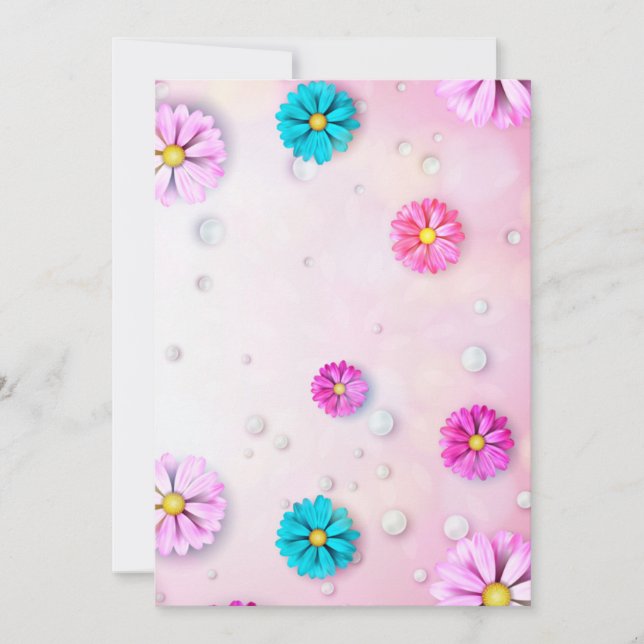 Flowers Pattern 7 Announcement (Front)