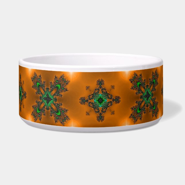 Flowers pattern bowl (Left)