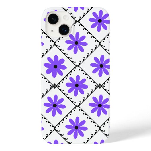 flowers pattern Case-Mate iPhone 14 plus case