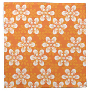 Flowers Pattern Cloth Napkin
