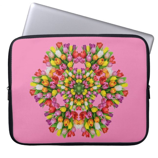 Flowers Pattern Design for Laptop cases (Front)