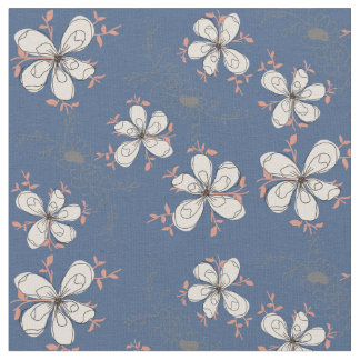 flowers pattern fabric