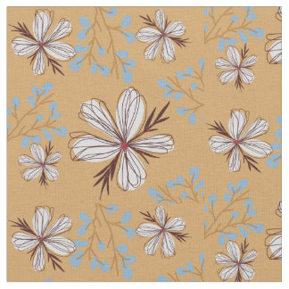 flowers pattern fabric