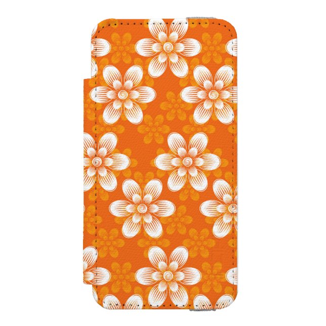 Flowers Pattern Incipio iPhone Wallet Case (Folio Front)