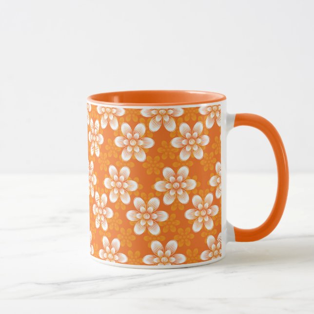 Flowers Pattern Mug (Right)