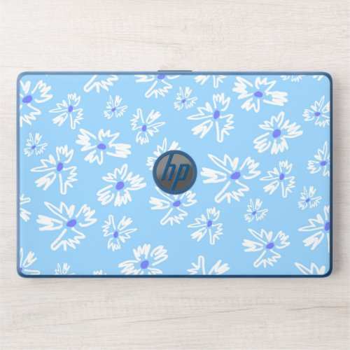 Flowers Pattern Print  HP Laptop Skin