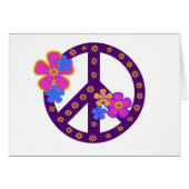 Flowers Peace Symbol (Front Horizontal)