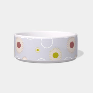Flowers Pet Bowl