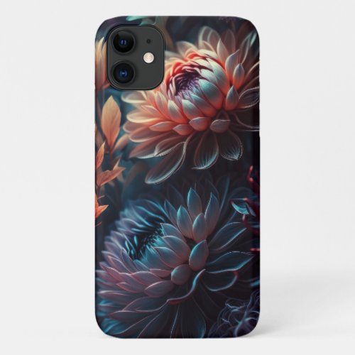 flowers phonecase  flowers pattern iPhone 11 case