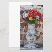 Flowers Photo Card (Front/Back)