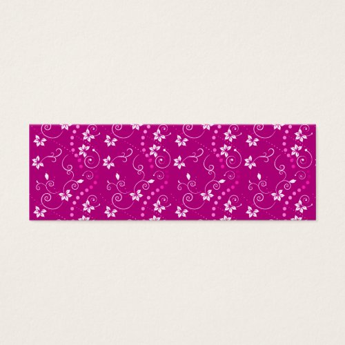 flowers pink business card templates
