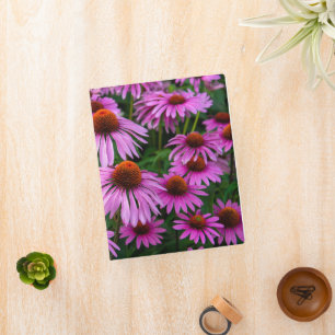 Flowers Pink Coneflower Garden Mini Binder