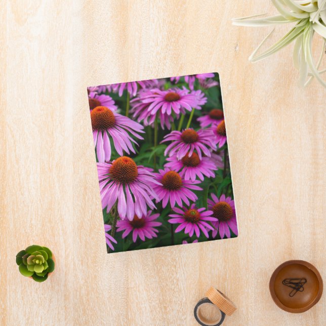Flowers | Pink Coneflower Garden Mini Binder (InSitu)