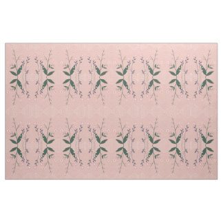 FLOWERS PINK  FABRIC