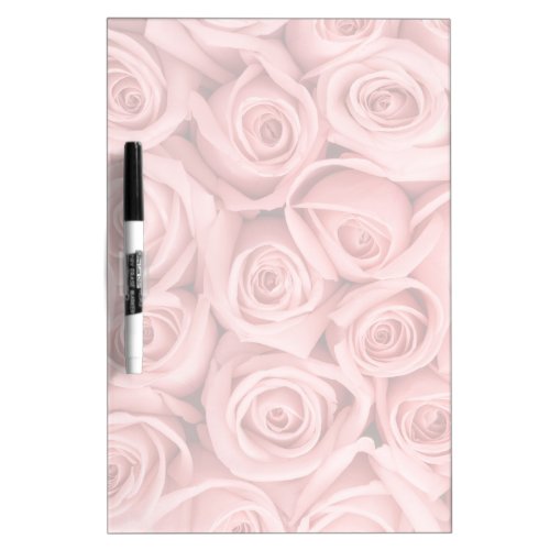 Flowers  Pink Roses Dry Erase Board