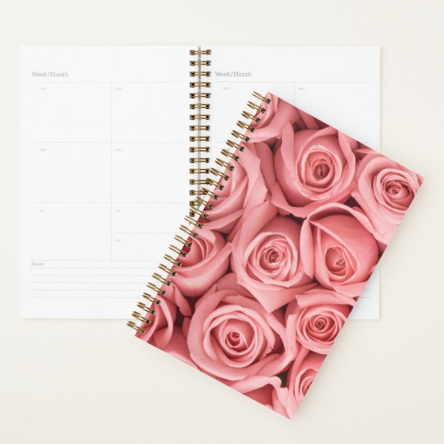 Flowers | Pink Roses Planner (Display)