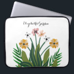 Flowers Pink Yellow Watercolor Bouquet Laptop Sleeve<br><div class="desc">Flowers Pink Yellow Watercolor Bouquet Laptop Sleeve has a beautiful and vibrant Floral Bouquet to brighten your day. Personalize with your information.</div>